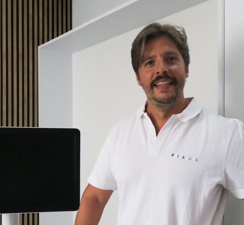 Daniel, fisioterapeuta de Fixus